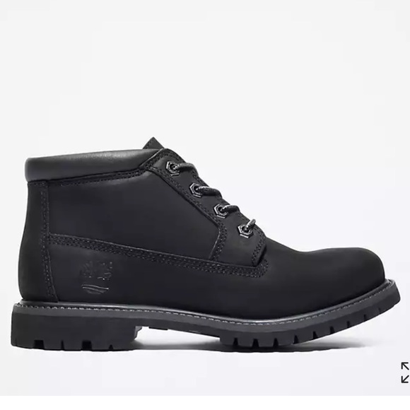 NIB Timberland Women's Nellie Warm Waterproof Chukka Boot in Black. Size 8.5 - Picture 3 of 14